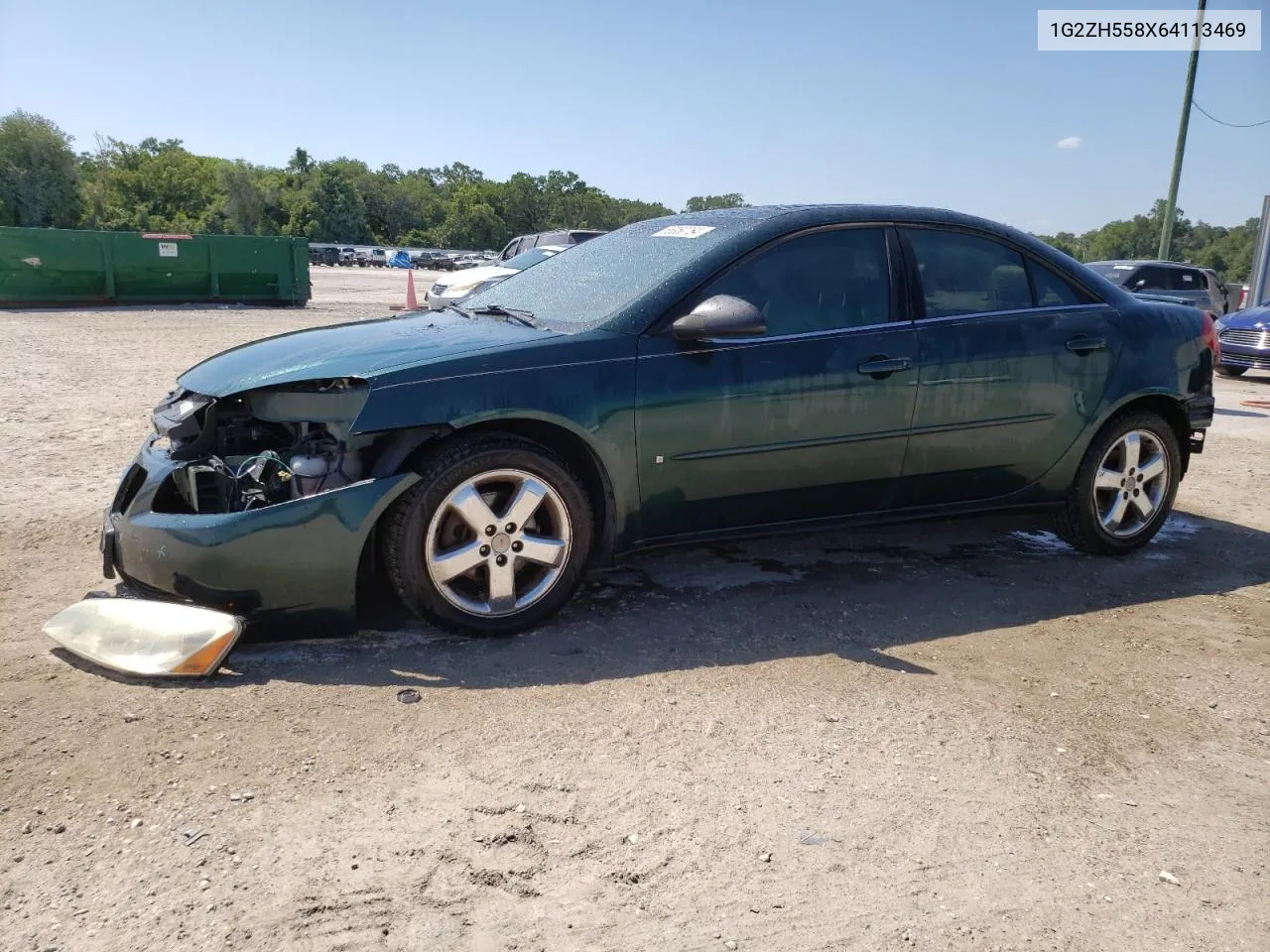 2006 Pontiac G6 Gt VIN: 1G2ZH558X64113469 Lot: 55350764