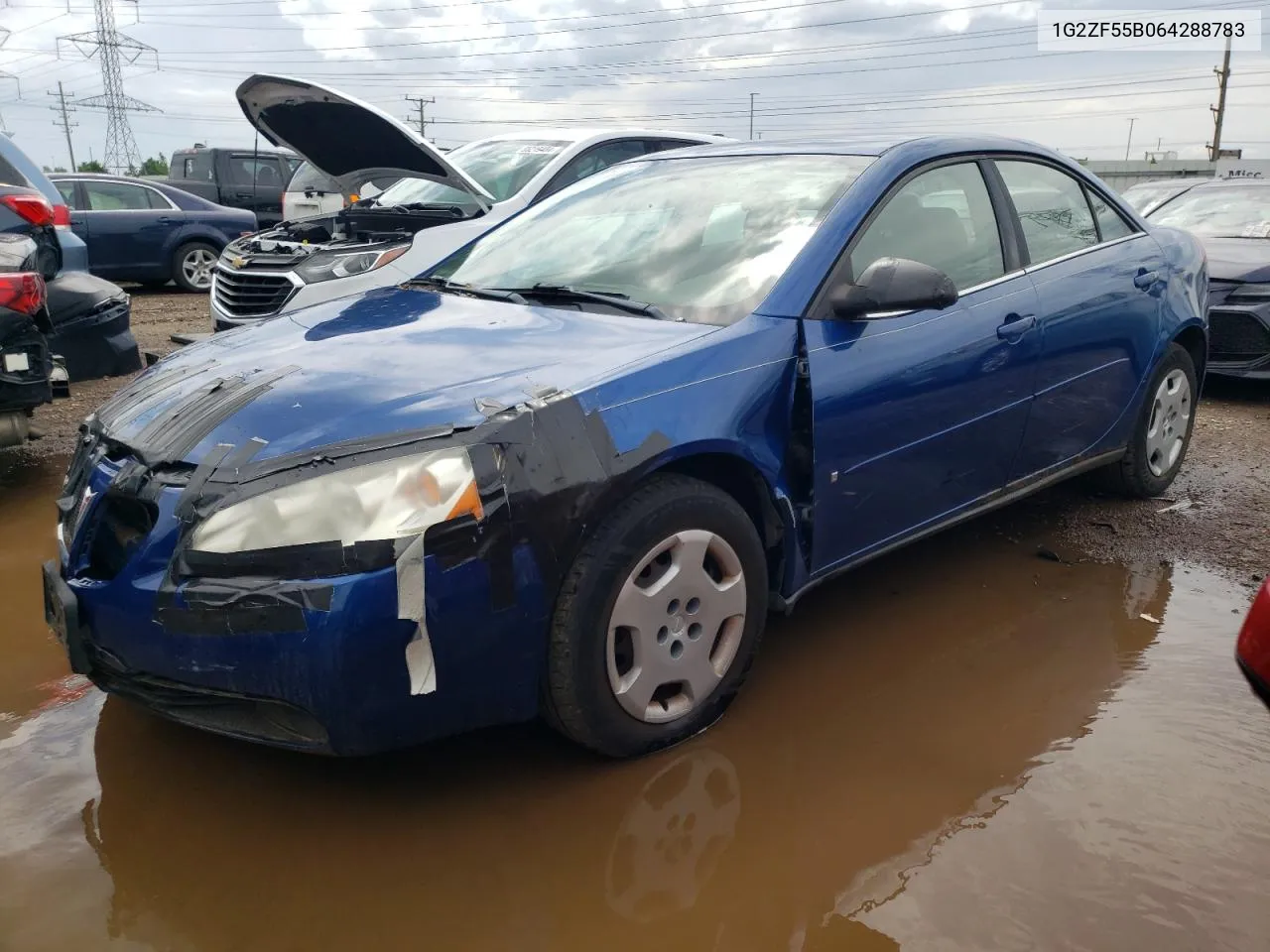 2006 Pontiac G6 Se VIN: 1G2ZF55B064288783 Lot: 55417914