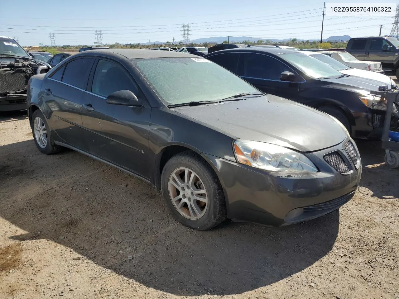 2006 Pontiac G6 Se1 VIN: 1G2ZG558764106322 Lot: 55971274