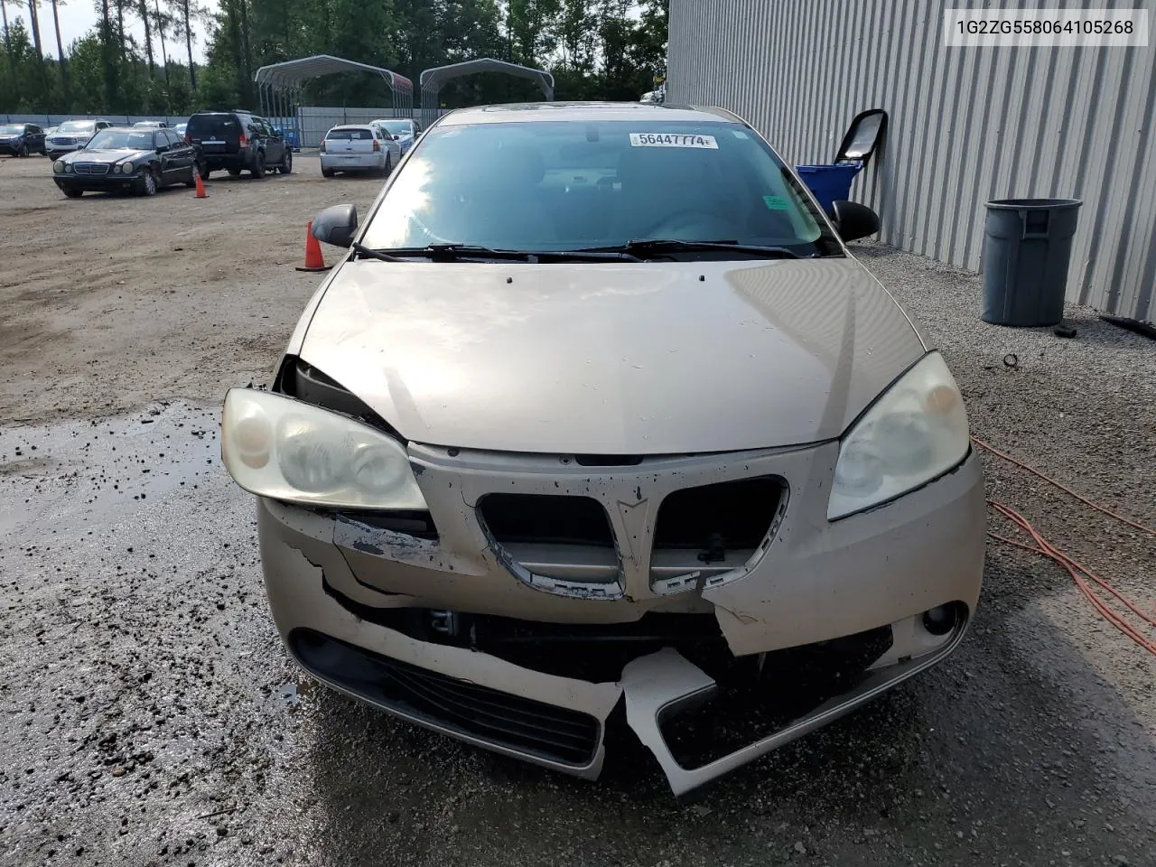 2006 Pontiac G6 Se1 VIN: 1G2ZG558064105268 Lot: 56447774