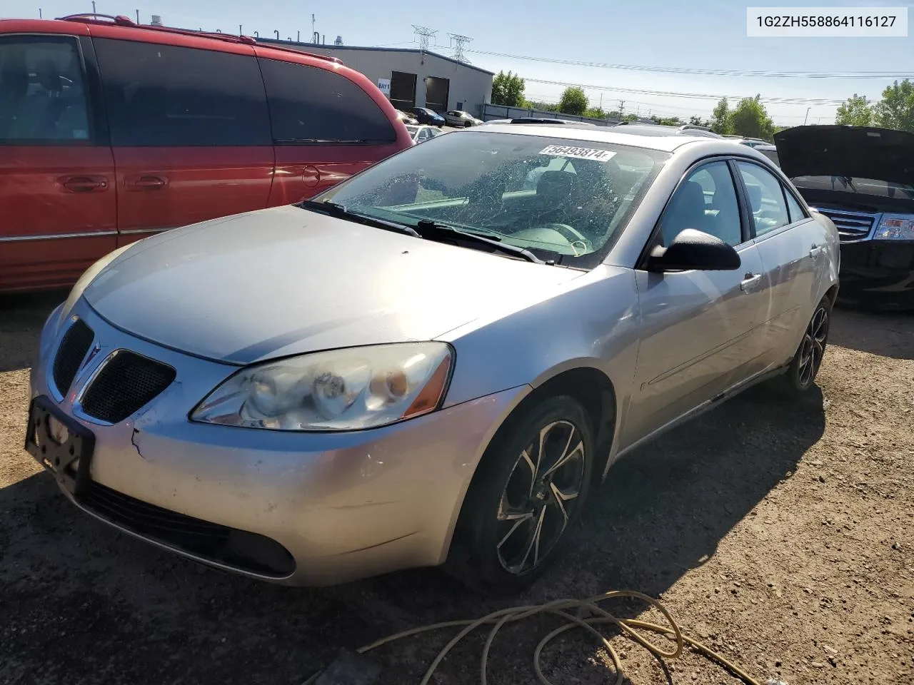 1G2ZH558864116127 2006 Pontiac G6 Gt