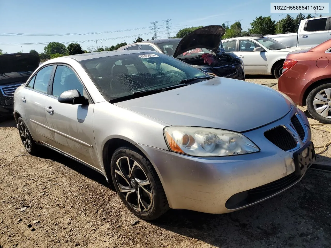 2006 Pontiac G6 Gt VIN: 1G2ZH558864116127 Lot: 56493874