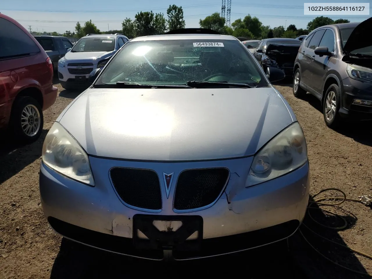 2006 Pontiac G6 Gt VIN: 1G2ZH558864116127 Lot: 56493874