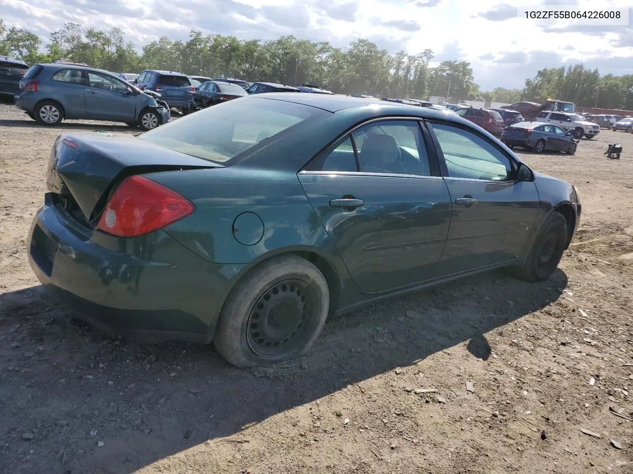 1G2ZF55B064226008 2006 Pontiac G6 Se