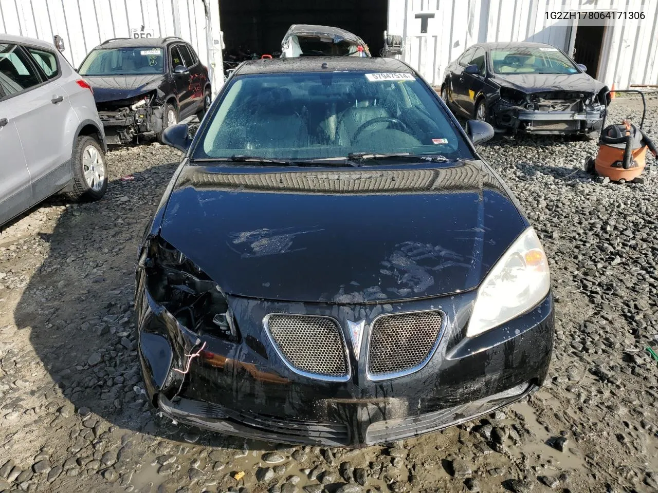 2006 Pontiac G6 Gt VIN: 1G2ZH178064171306 Lot: 57947514