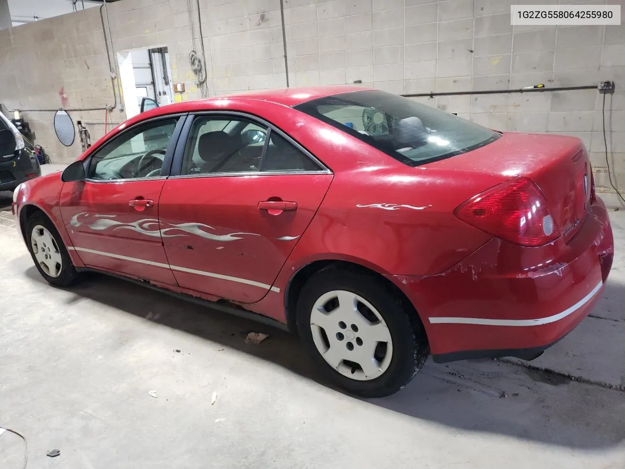 2006 Pontiac G6 Se1 VIN: 1G2ZG558064255980 Lot: 58556804