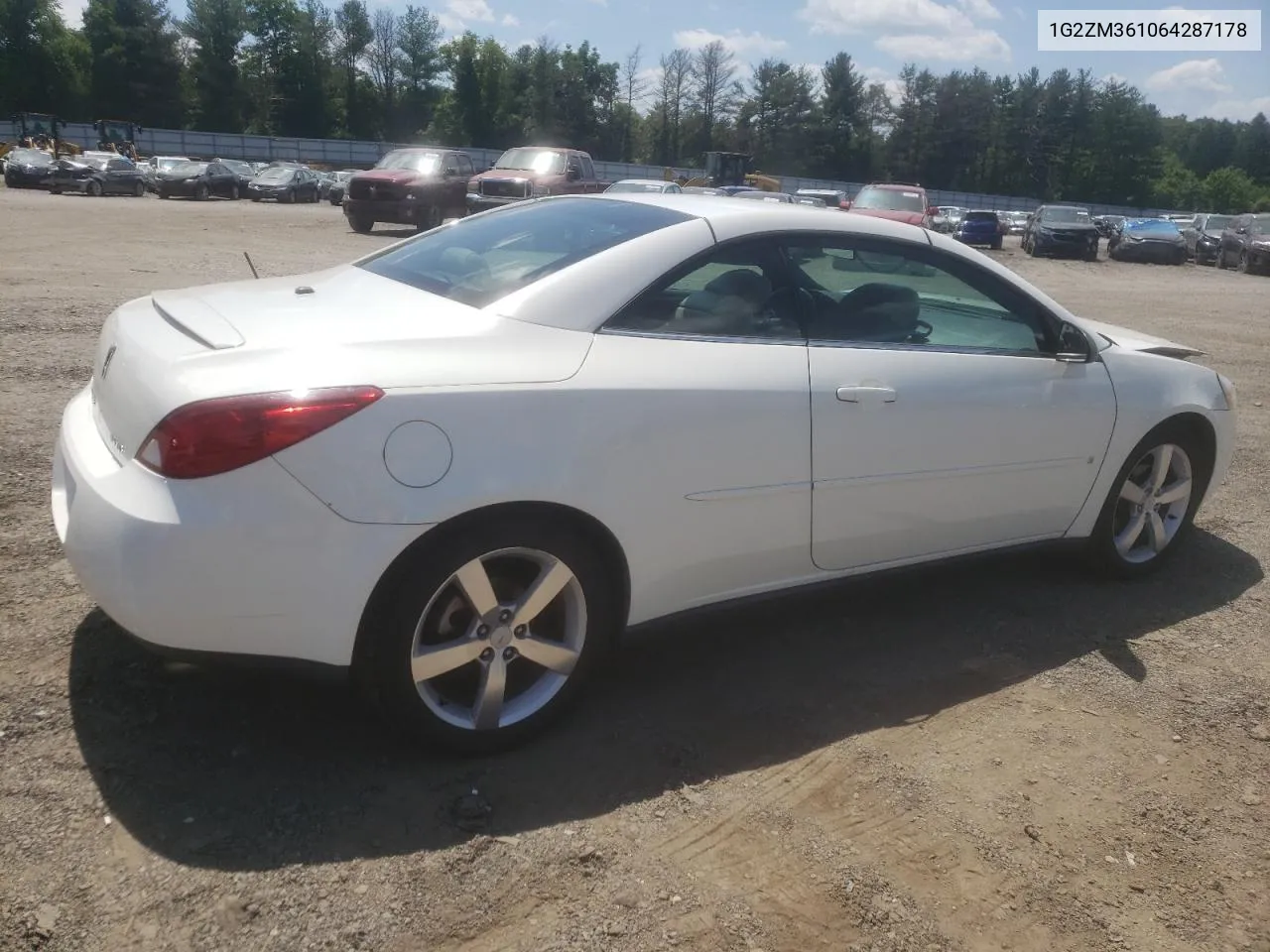 2006 Pontiac G6 Gtp VIN: 1G2ZM361064287178 Lot: 58609954