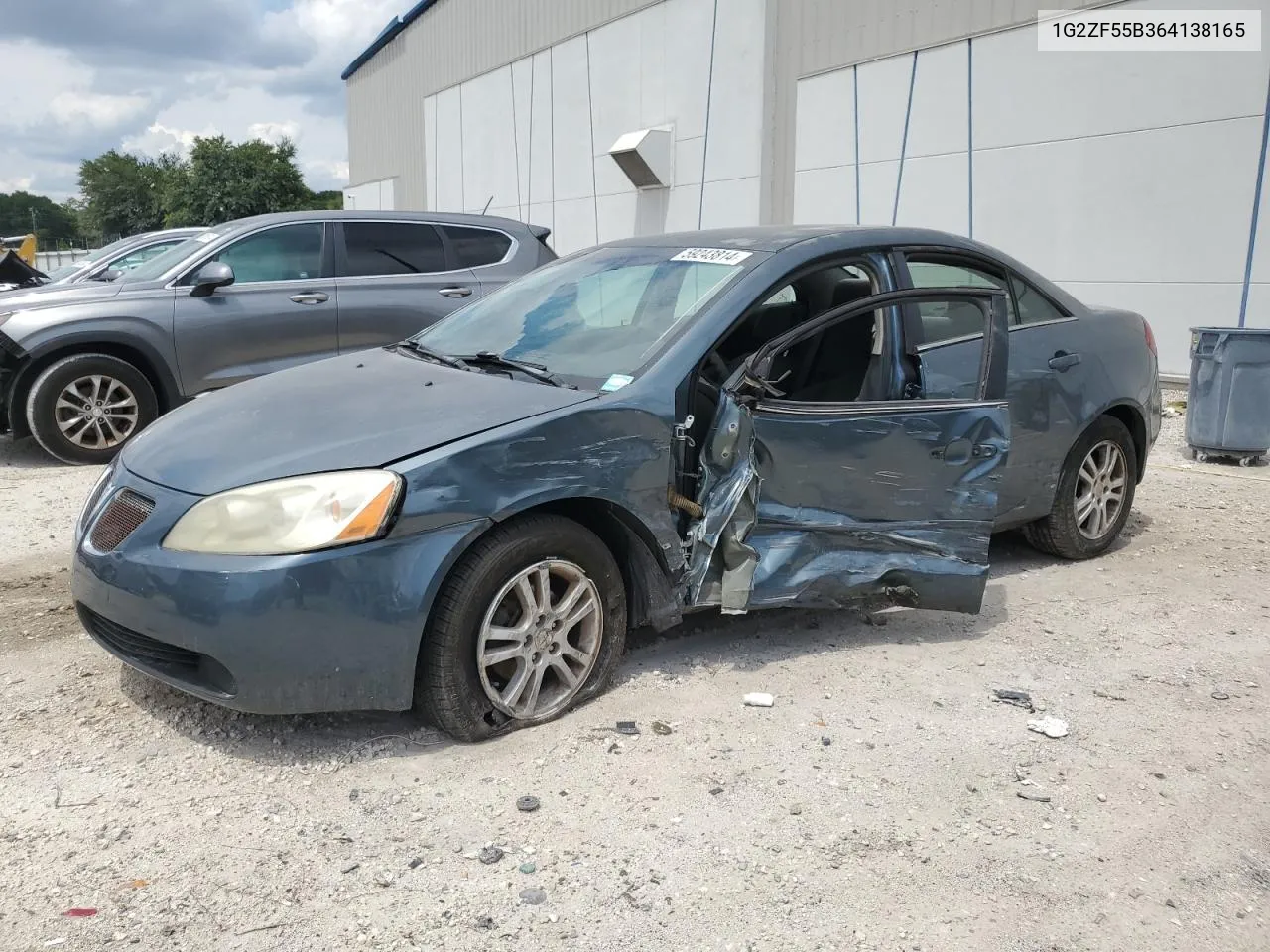 2006 Pontiac G6 Se VIN: 1G2ZF55B364138165 Lot: 59243814