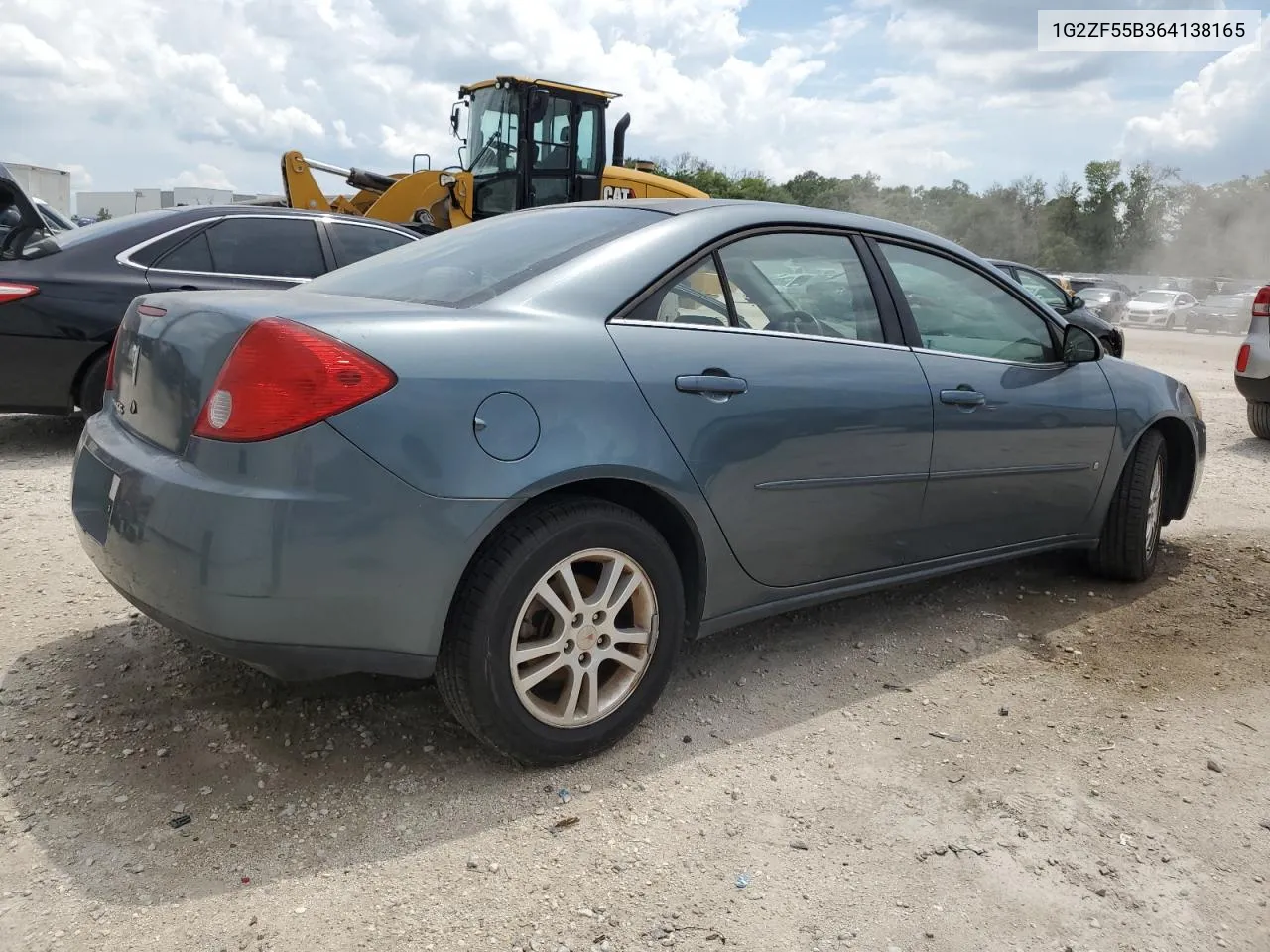 2006 Pontiac G6 Se VIN: 1G2ZF55B364138165 Lot: 59243814