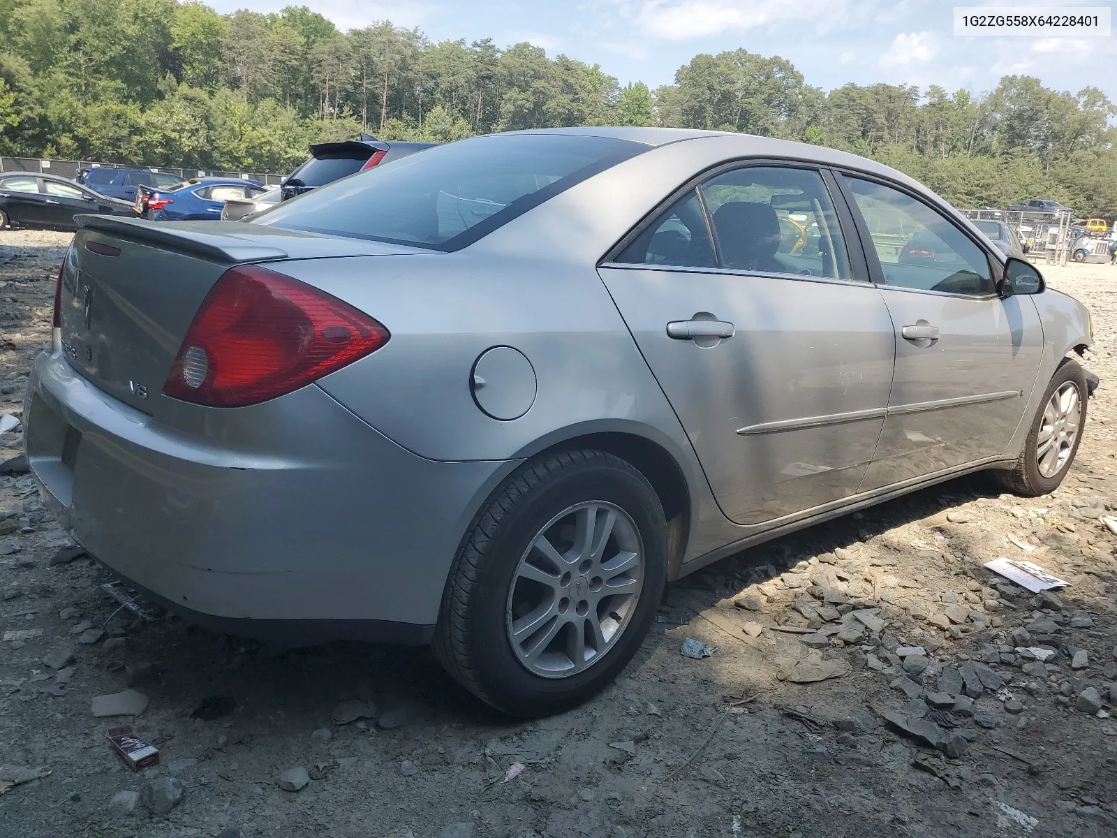 2006 Pontiac G6 Se1 VIN: 1G2ZG558X64228401 Lot: 62572124