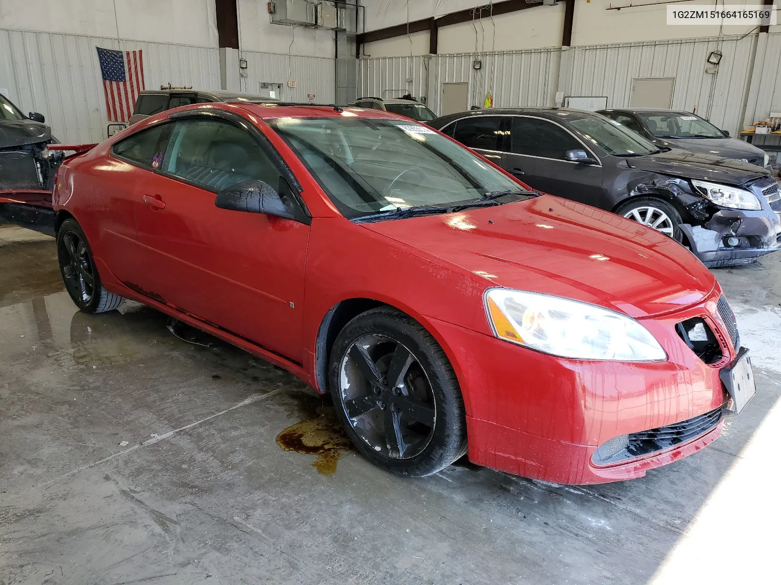 2006 Pontiac G6 Gtp VIN: 1G2ZM151664165169 Lot: 62855514