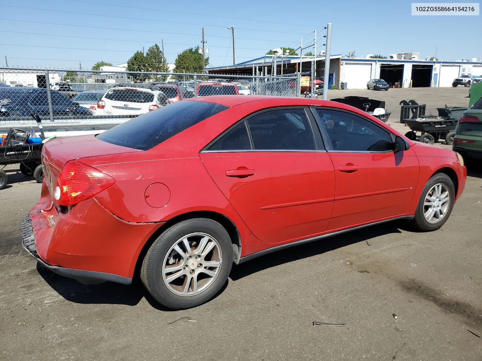 2006 Pontiac G6 Se1 VIN: 1G2ZG558664154216 Lot: 63108004