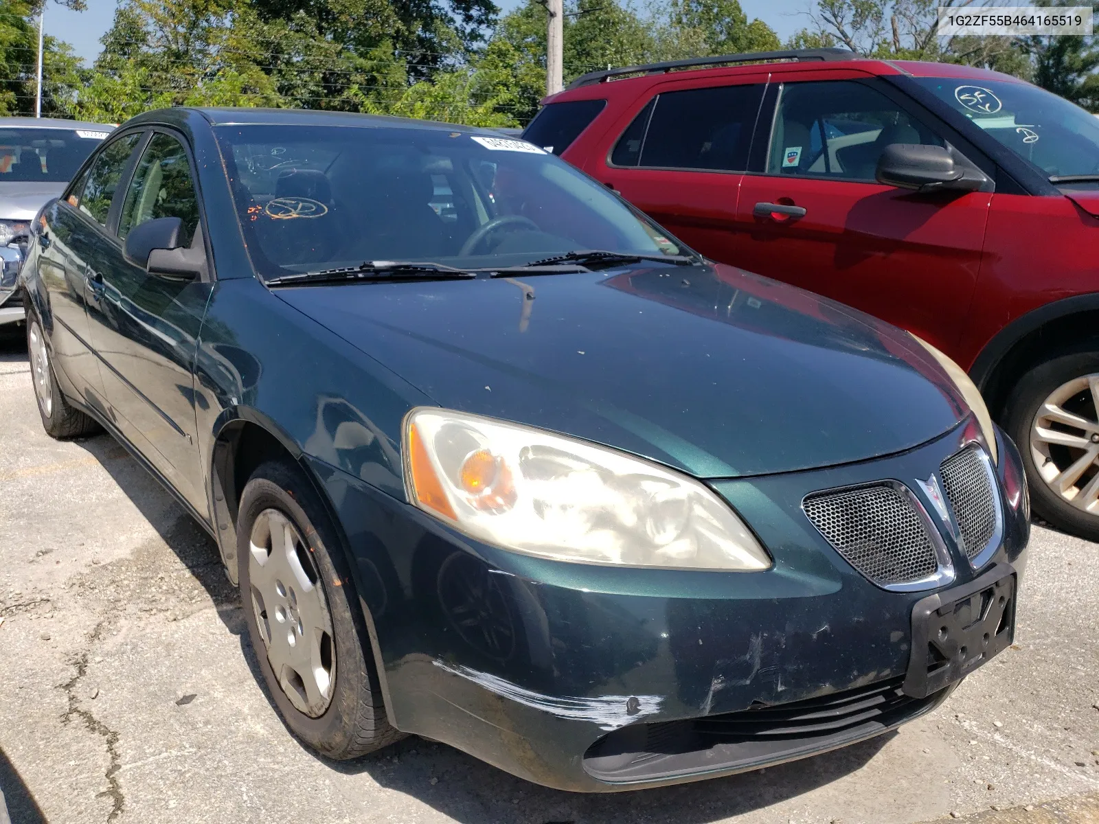 2006 Pontiac G6 Se VIN: 1G2ZF55B464165519 Lot: 64875423