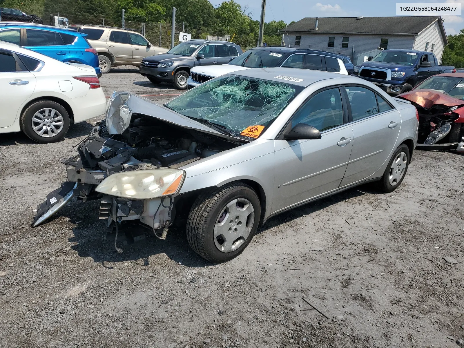 1G2ZG558064248477 2006 Pontiac G6 Se1