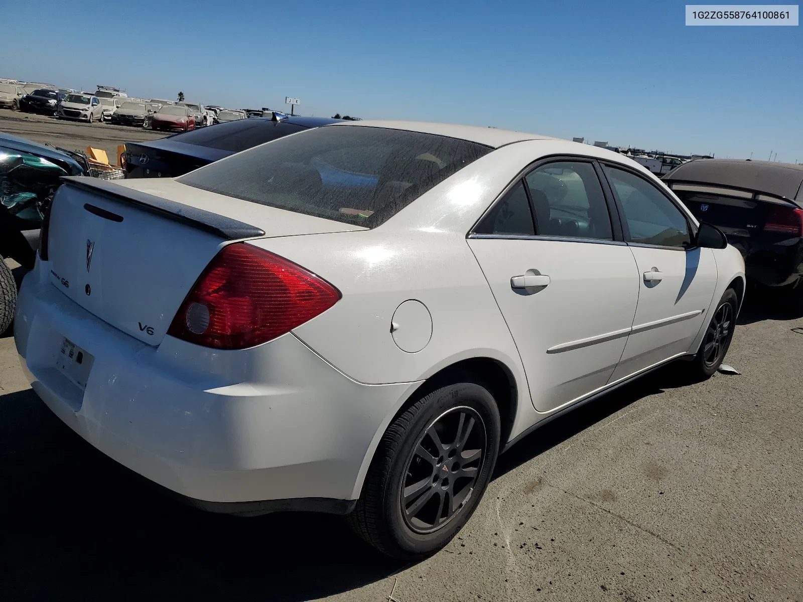 2006 Pontiac G6 Se1 VIN: 1G2ZG558764100861 Lot: 67797624