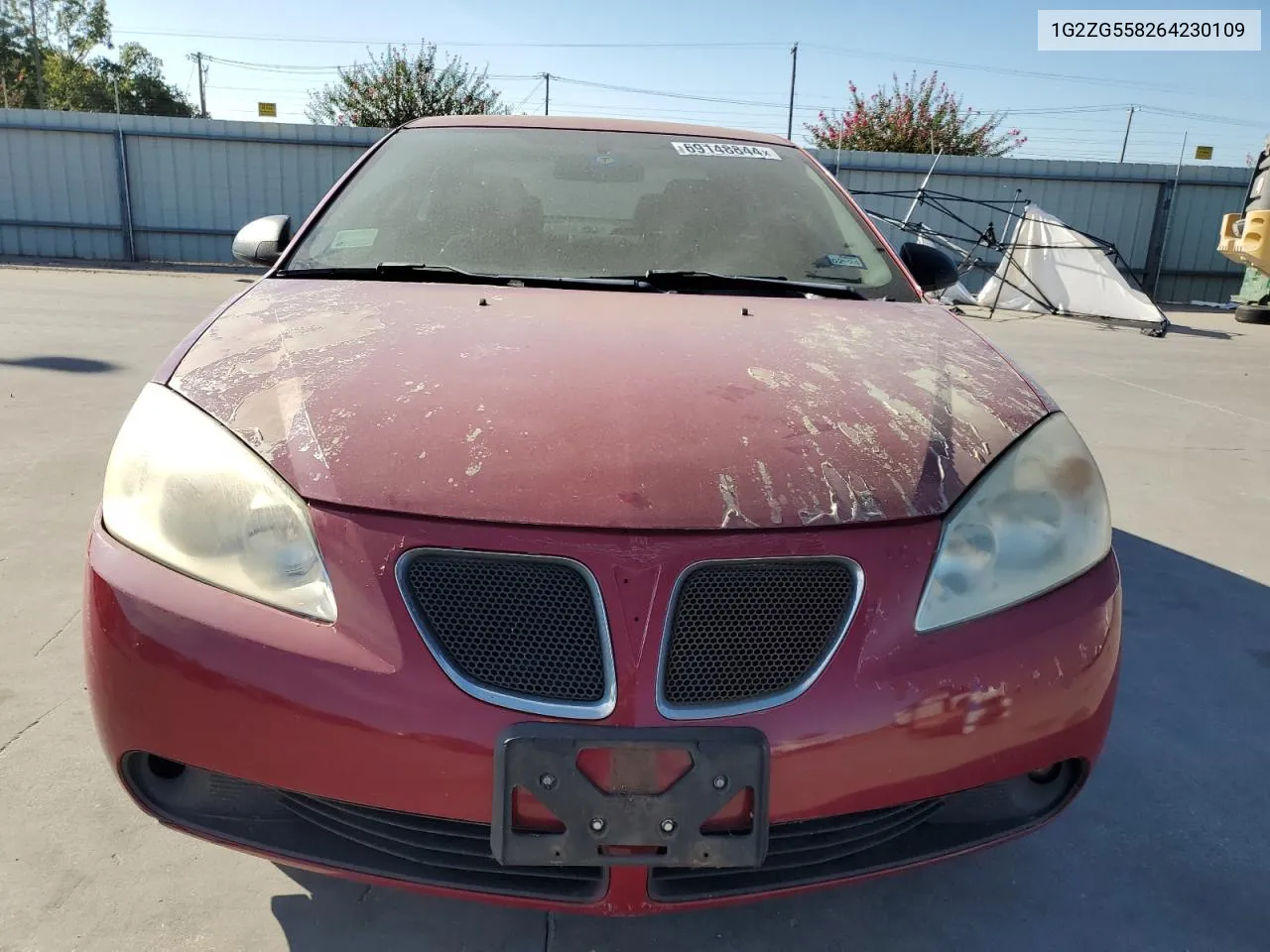 1G2ZG558264230109 2006 Pontiac G6 Se1