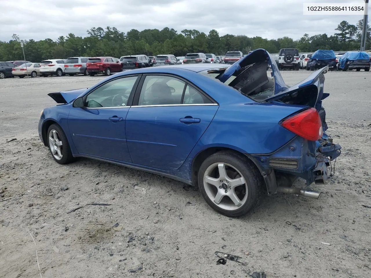 2006 Pontiac G6 Gt VIN: 1G2ZH558864116354 Lot: 70405864