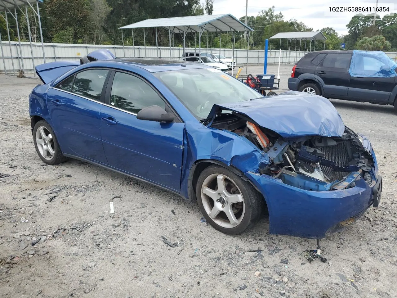 1G2ZH558864116354 2006 Pontiac G6 Gt