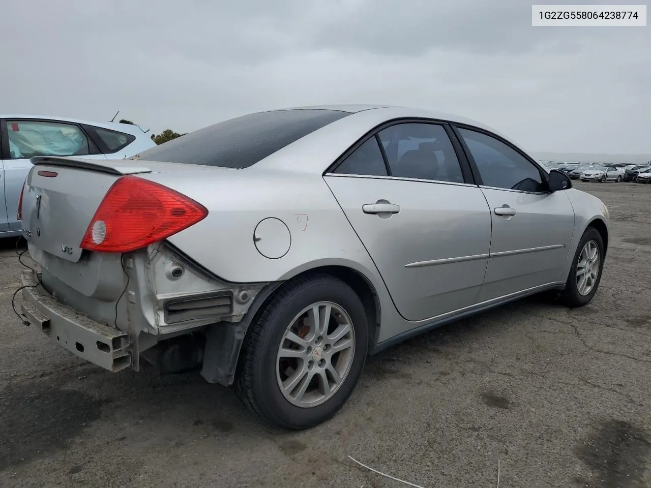 1G2ZG558064238774 2006 Pontiac G6 Se1