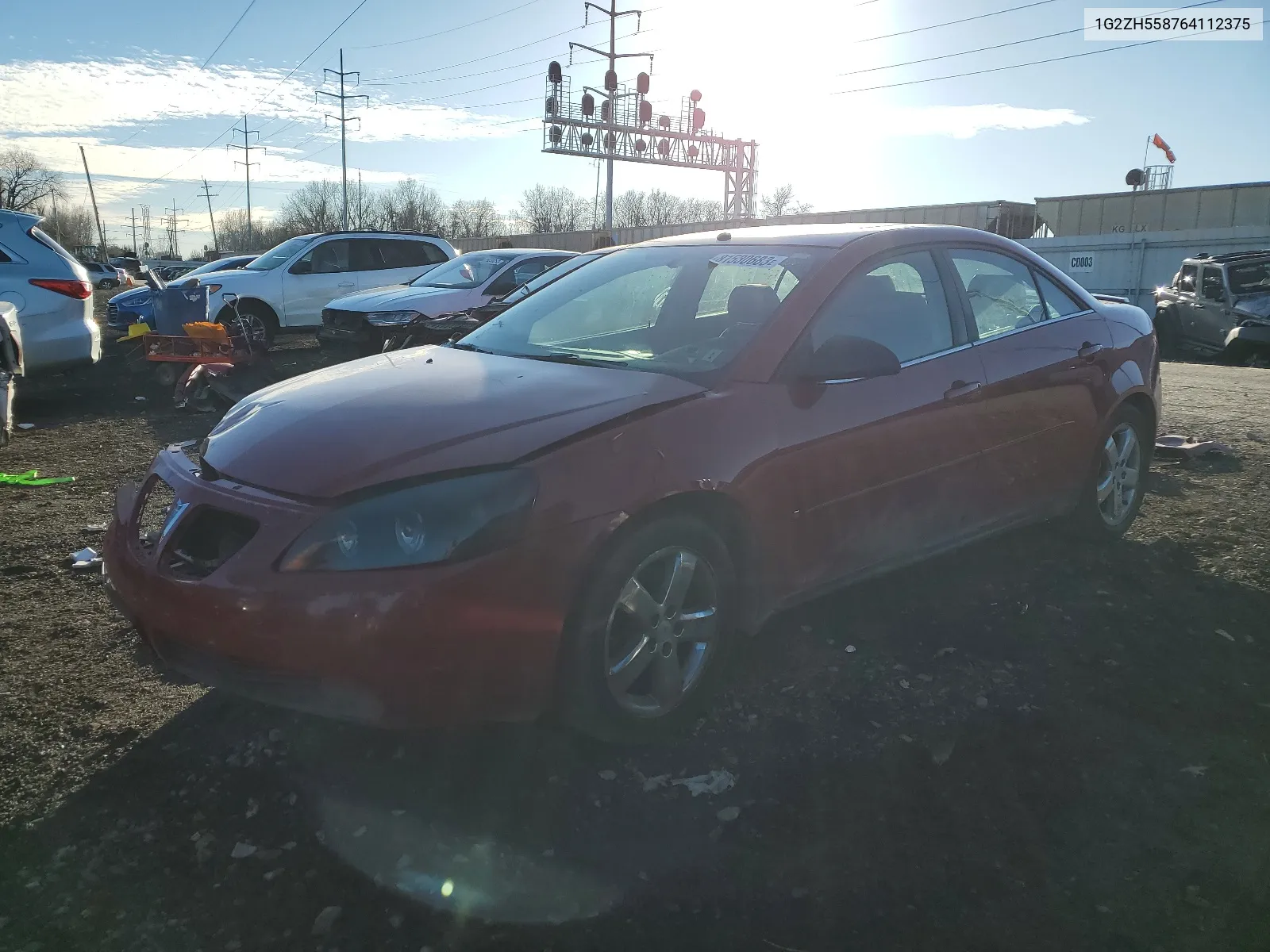 2006 Pontiac G6 Gt VIN: 1G2ZH558764112375 Lot: 81530683