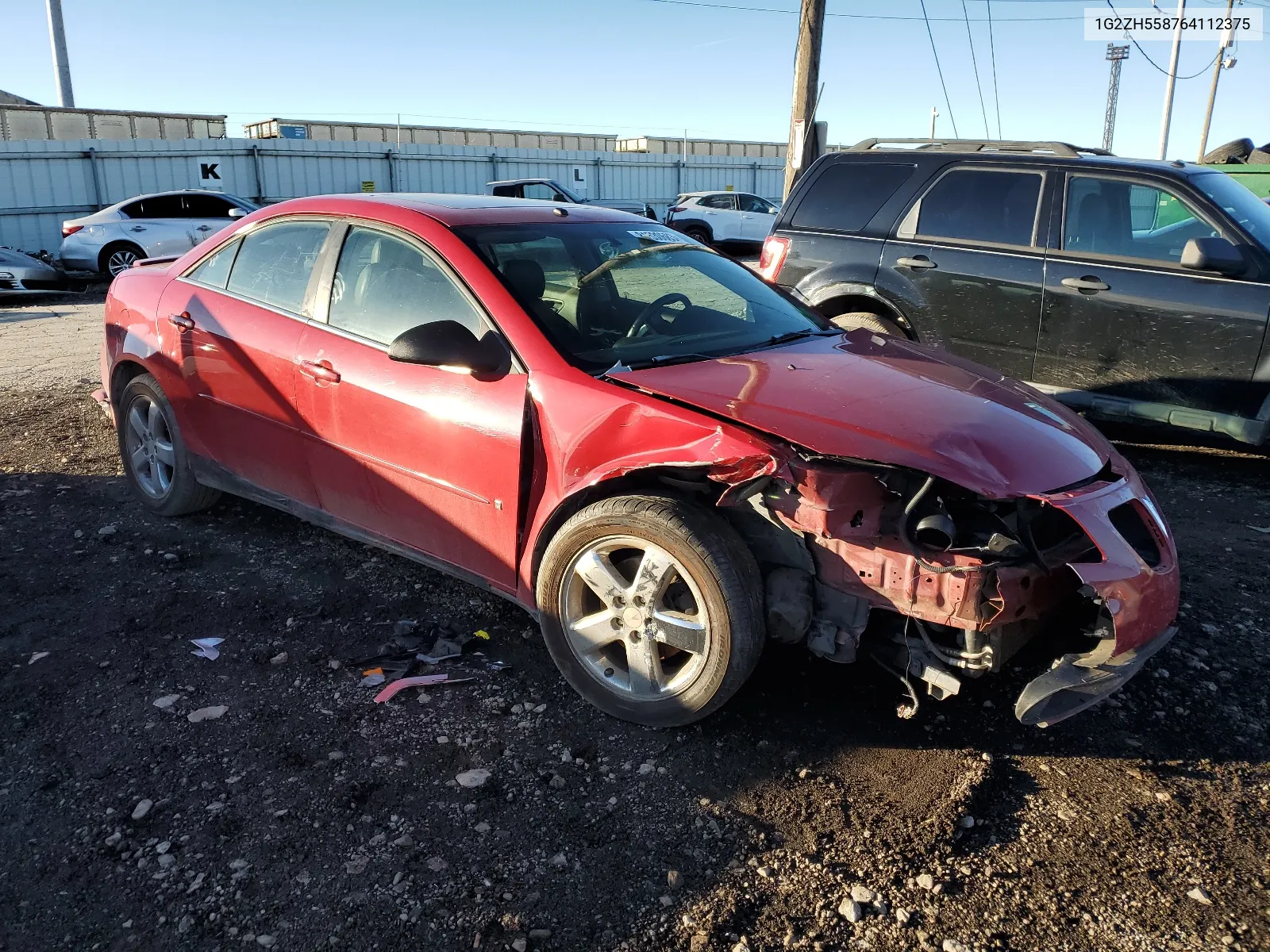 1G2ZH558764112375 2006 Pontiac G6 Gt