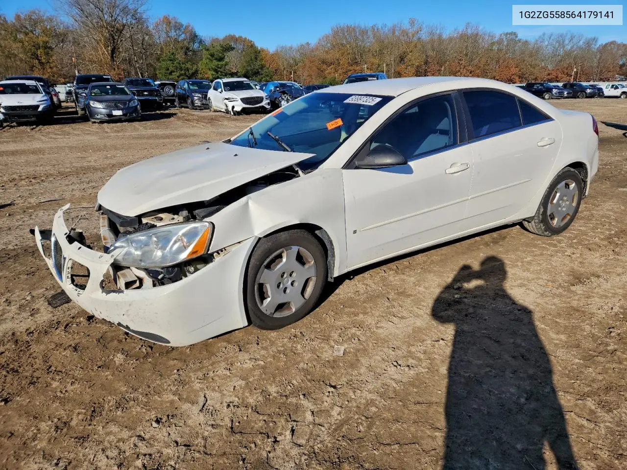 1G2ZG558564179141 2006 Pontiac G6 Se1