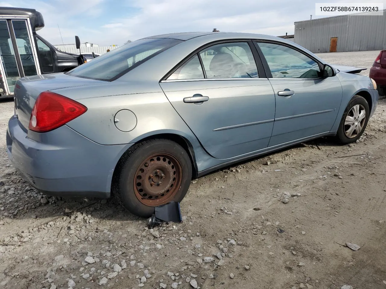 2007 Pontiac G6 Value Leader VIN: 1G2ZF58B674139243 Lot: 42278074