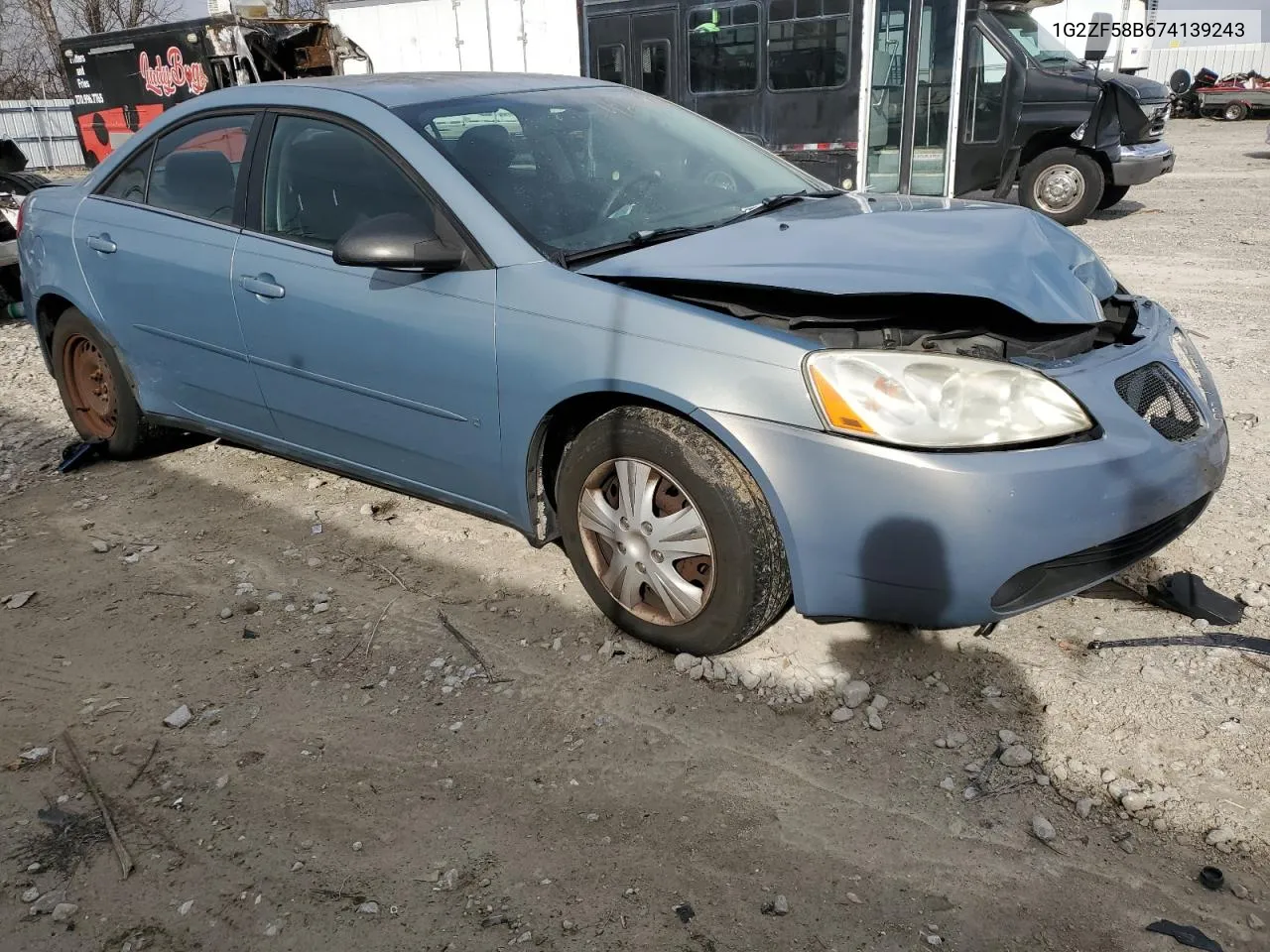 2007 Pontiac G6 Value Leader VIN: 1G2ZF58B674139243 Lot: 42278074