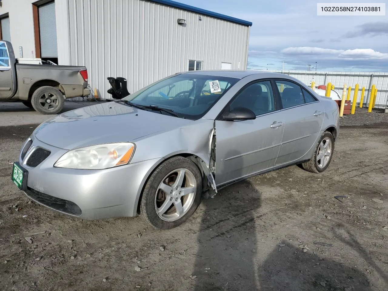 1G2ZG58N274103881 2007 Pontiac G6 Base