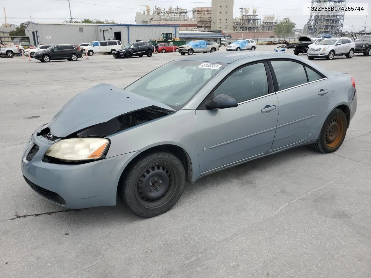 1G2ZF58B074265744 2007 Pontiac G6 Value Leader