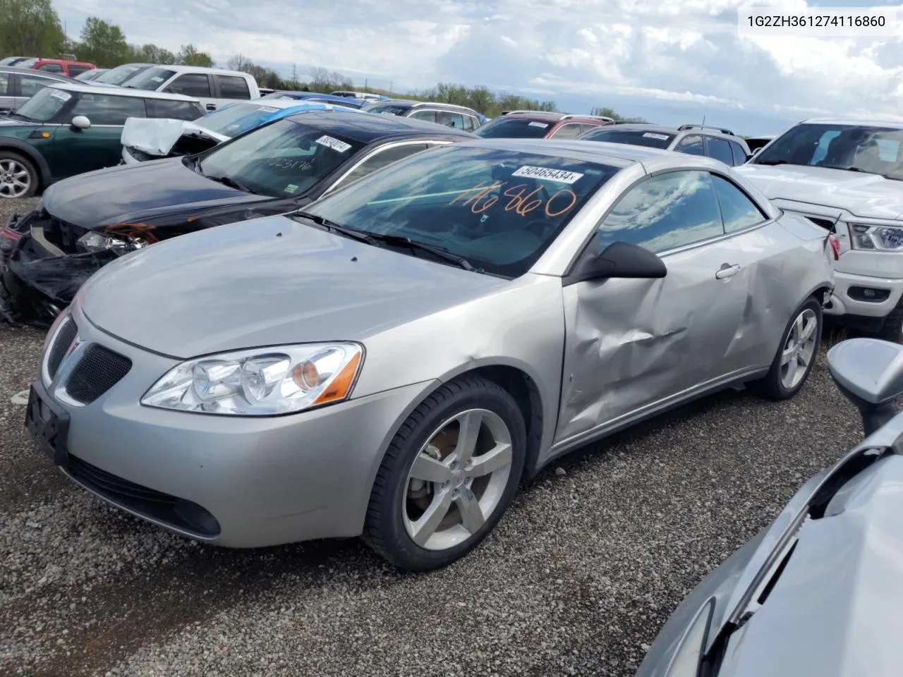 1G2ZH361274116860 2007 Pontiac G6 Gt