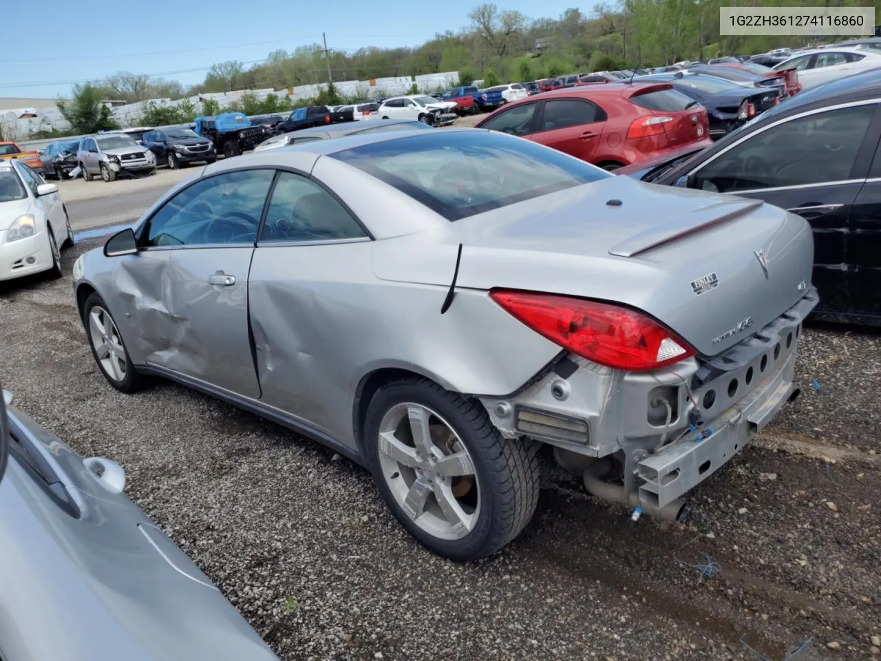 2007 Pontiac G6 Gt VIN: 1G2ZH361274116860 Lot: 50465434