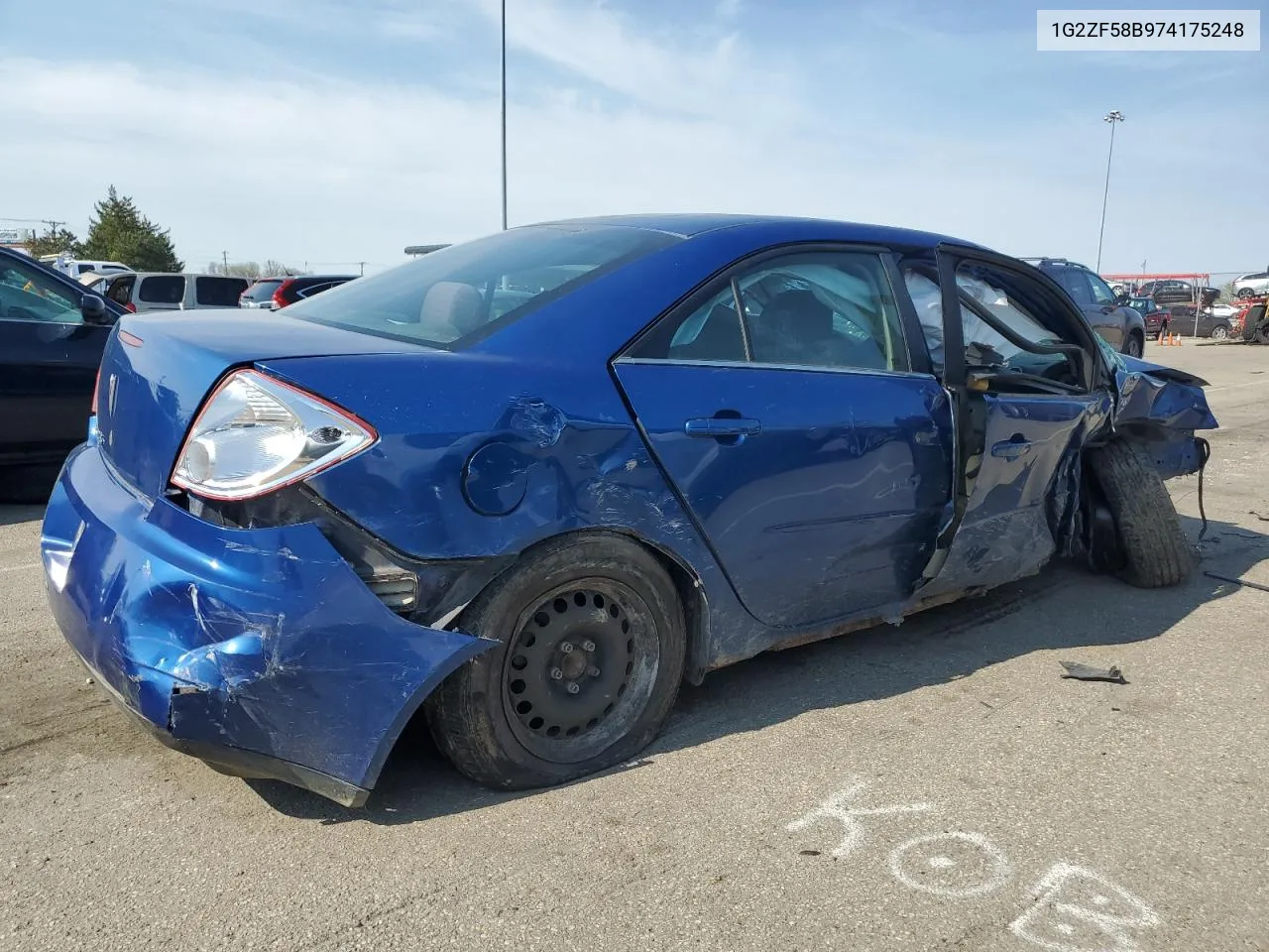 2007 Pontiac G6 Value Leader VIN: 1G2ZF58B974175248 Lot: 50644974