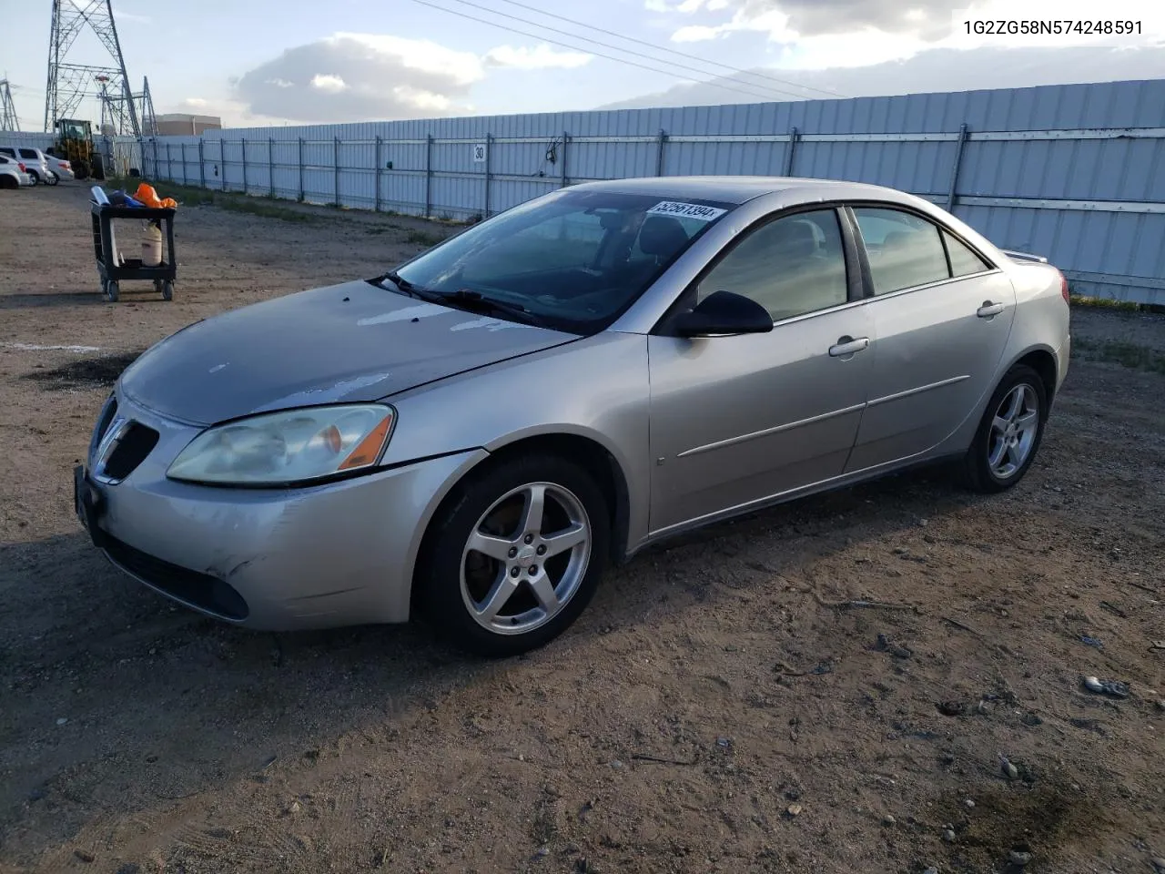 1G2ZG58N574248591 2007 Pontiac G6 Base