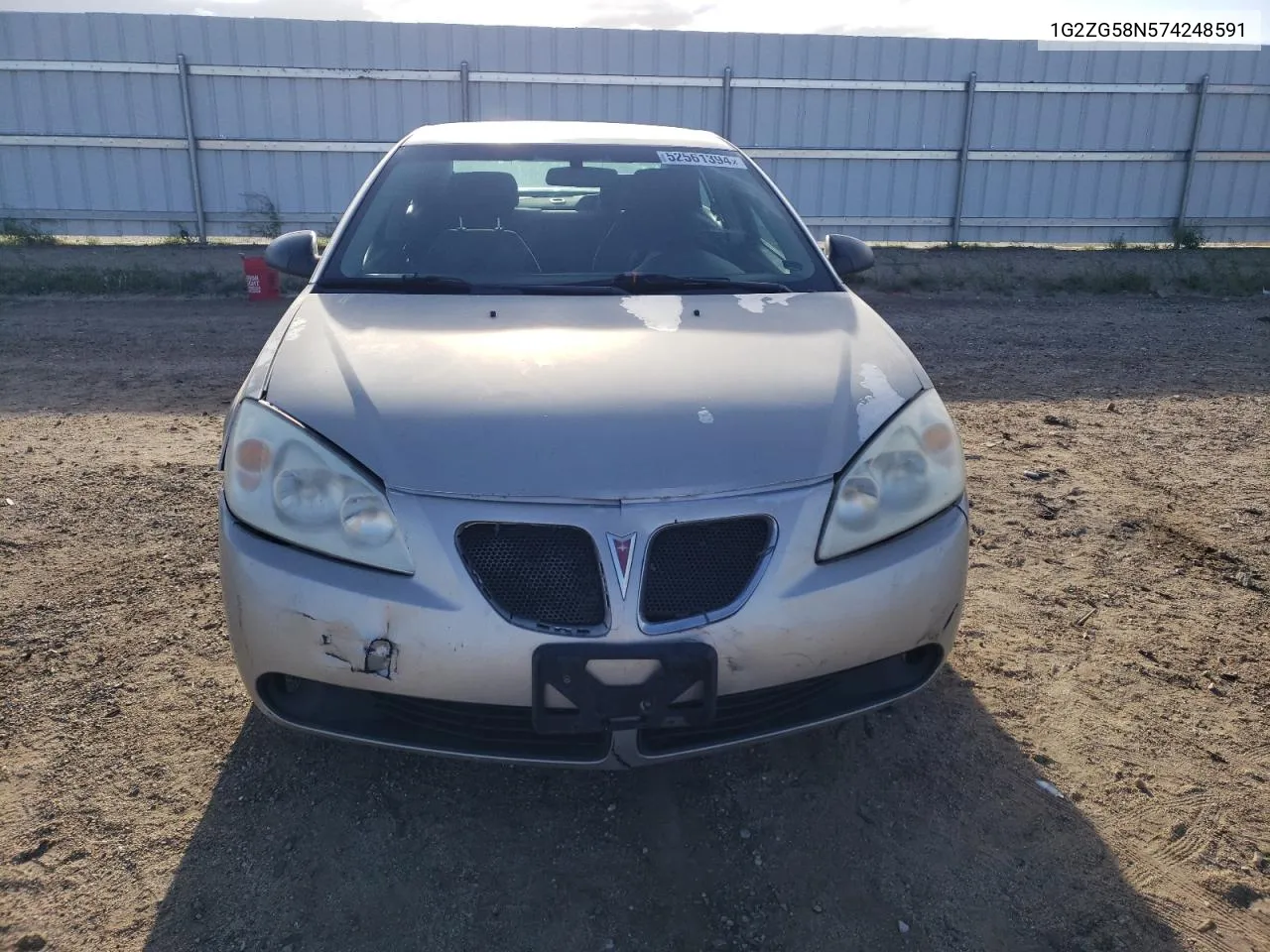 1G2ZG58N574248591 2007 Pontiac G6 Base