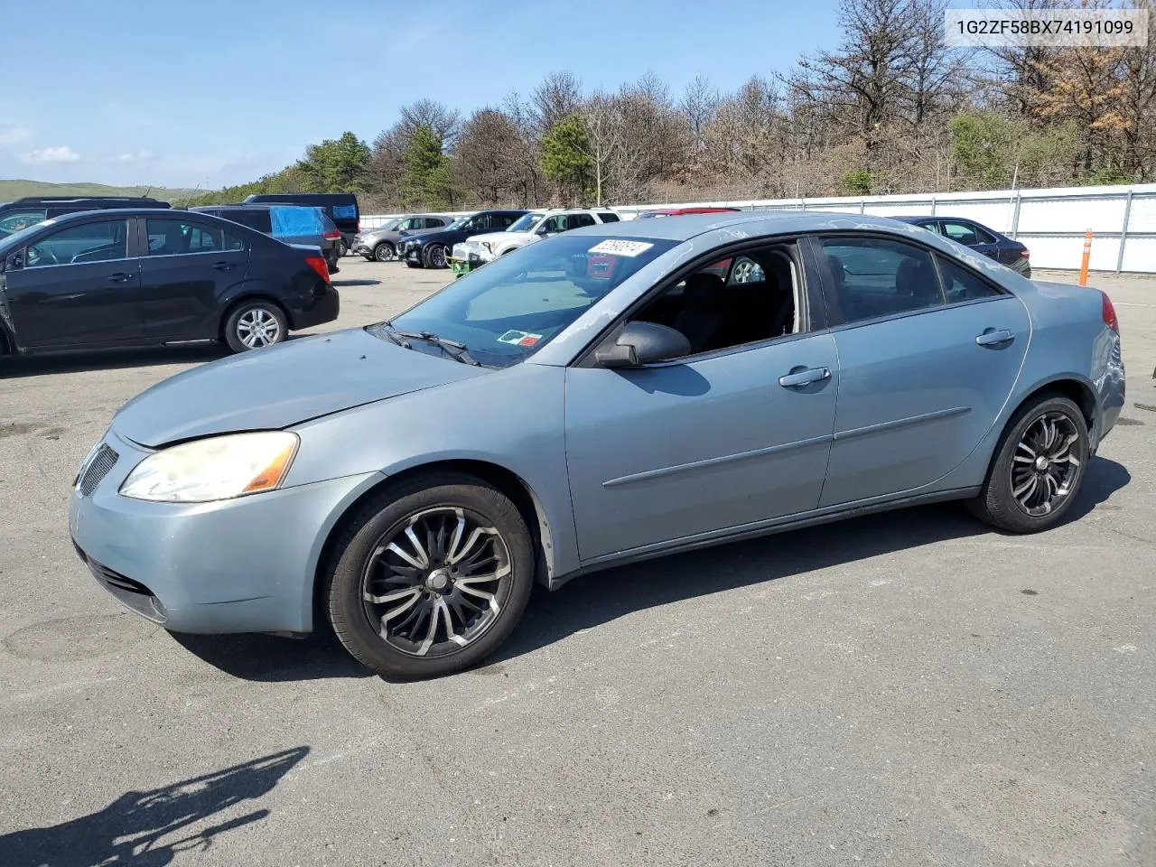 2007 Pontiac G6 Value Leader VIN: 1G2ZF58BX74191099 Lot: 52693514