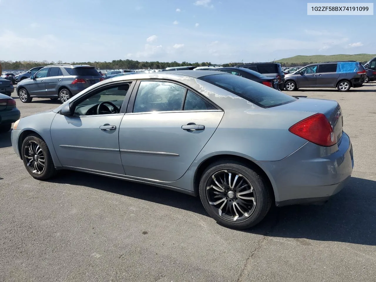 2007 Pontiac G6 Value Leader VIN: 1G2ZF58BX74191099 Lot: 52693514