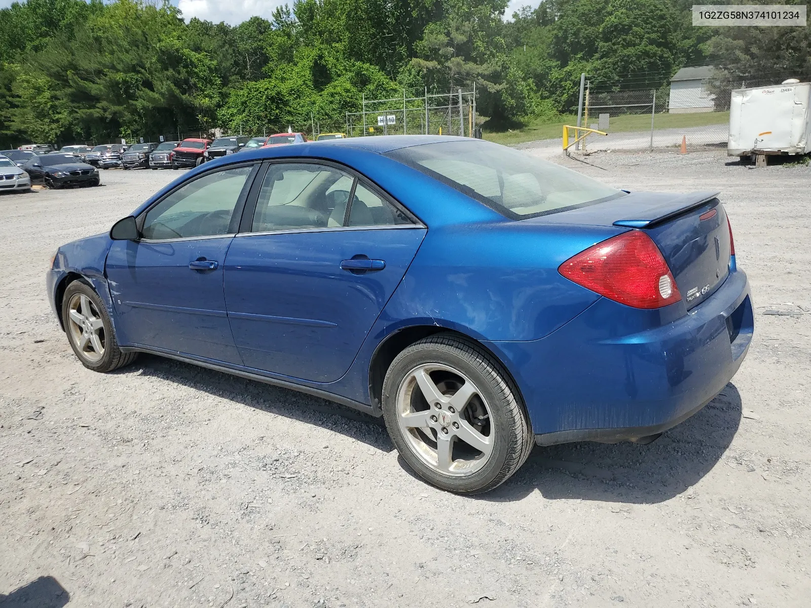 2007 Pontiac G6 Base VIN: 1G2ZG58N374101234 Lot: 53040764