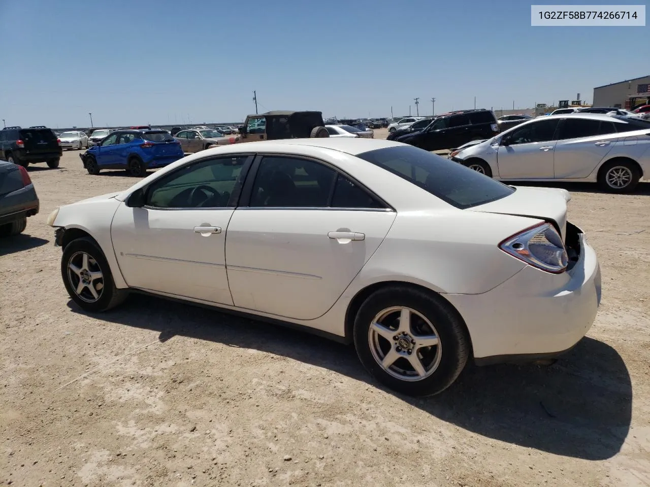 2007 Pontiac G6 Value Leader VIN: 1G2ZF58B774266714 Lot: 54085014