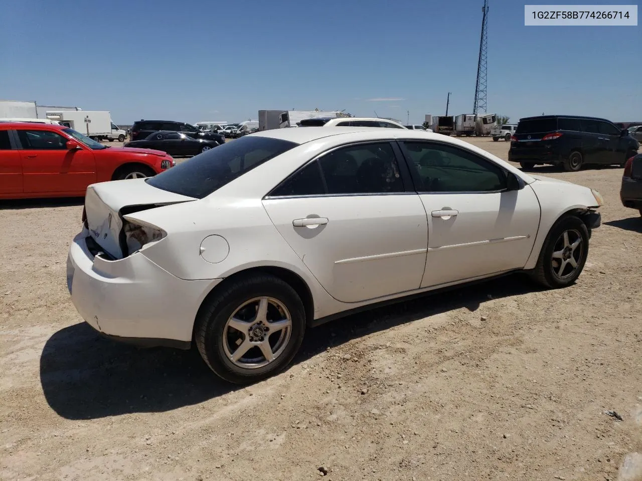 2007 Pontiac G6 Value Leader VIN: 1G2ZF58B774266714 Lot: 54085014