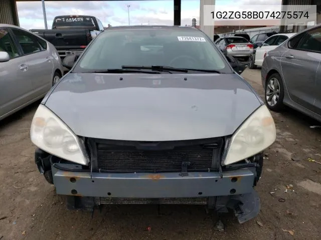 1G2ZG58B074275574 2007 Pontiac G6 Base