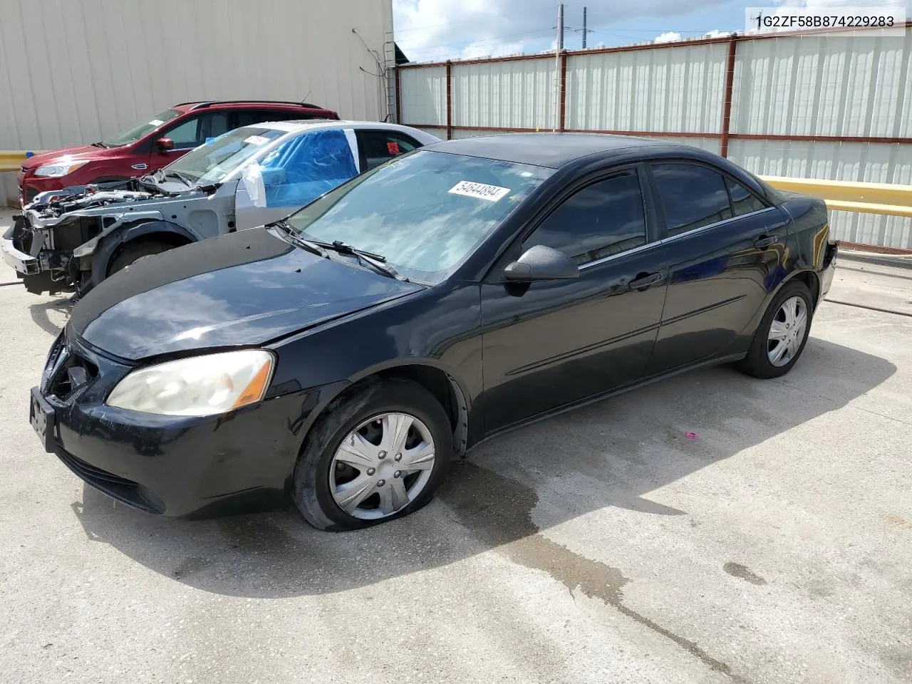 1G2ZF58B874229283 2007 Pontiac G6 Value Leader