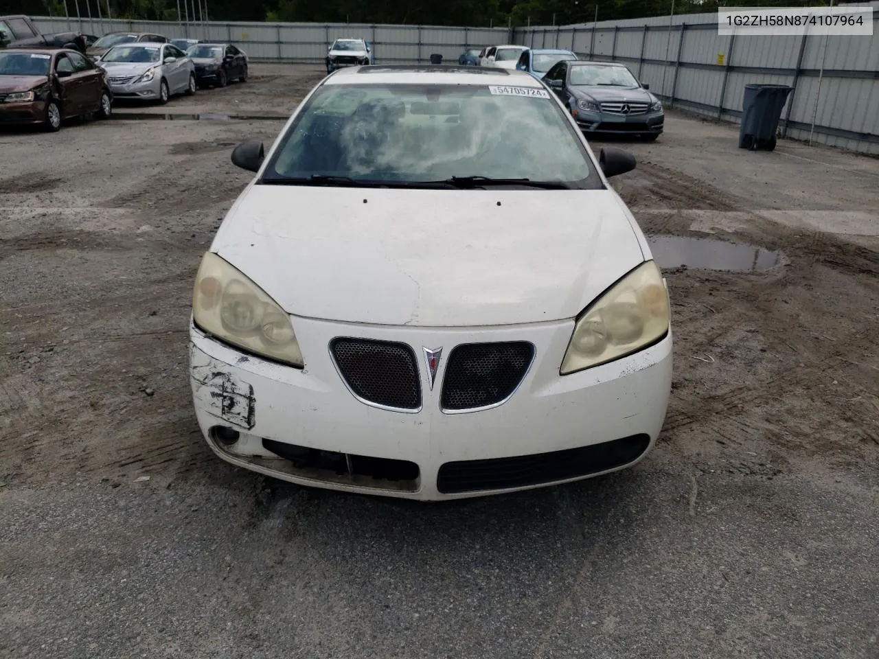 1G2ZH58N874107964 2007 Pontiac G6 Gt