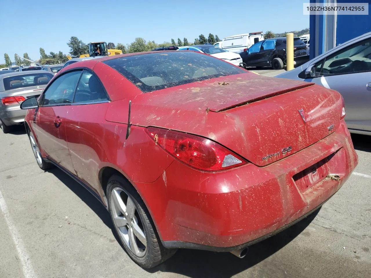 1G2ZH36N774142955 2007 Pontiac G6 Gt