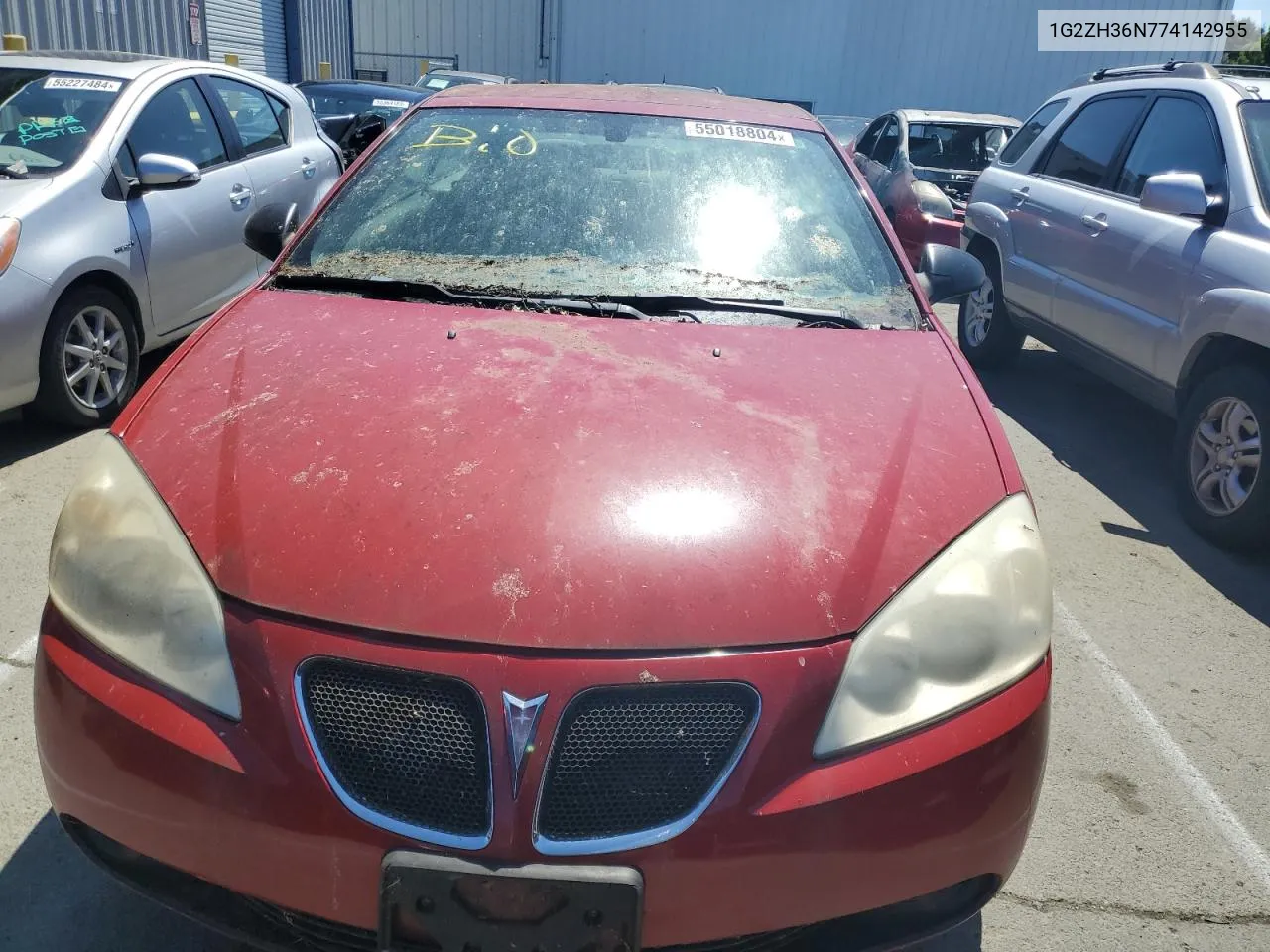 1G2ZH36N774142955 2007 Pontiac G6 Gt