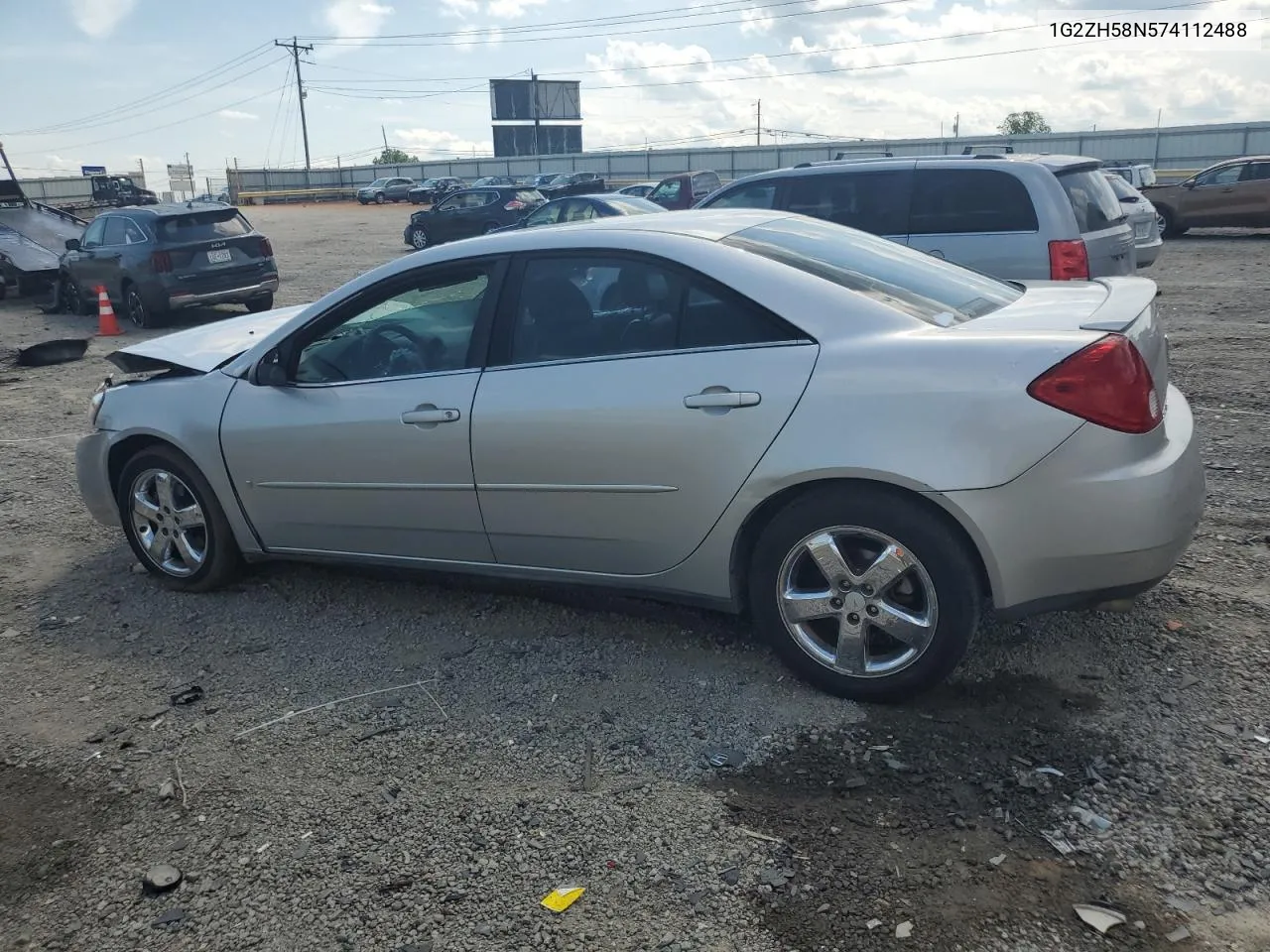 2007 Pontiac G6 Gt VIN: 1G2ZH58N574112488 Lot: 56087344