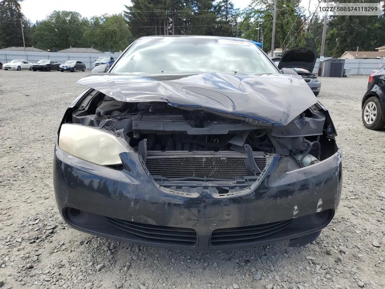 1G2ZF58B574118299 2007 Pontiac G6 Value Leader