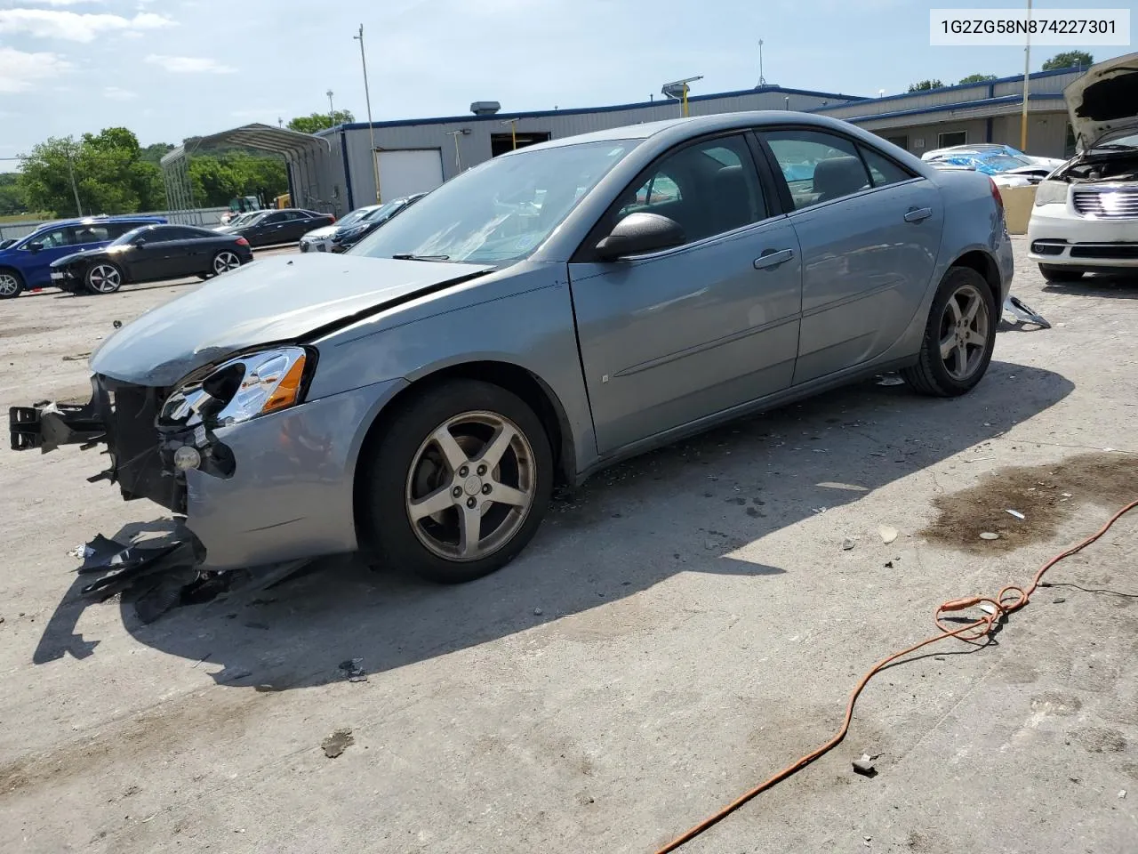 2007 Pontiac G6 Base VIN: 1G2ZG58N874227301 Lot: 56844274