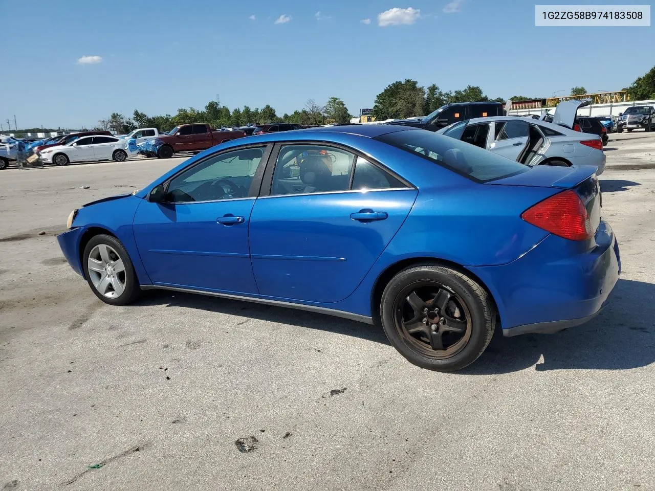 2007 Pontiac G6 Base VIN: 1G2ZG58B974183508 Lot: 57035644