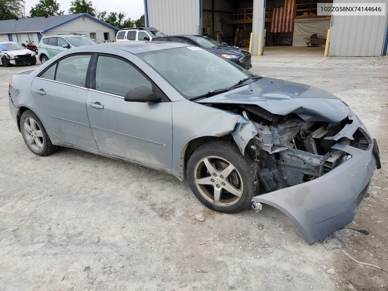 1G2ZG58NX74144646 2007 Pontiac G6 Base